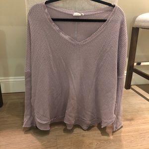 Lavender light-weight sweater from Urban Outfitter